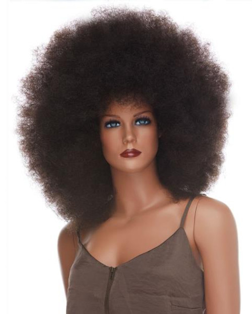 Large Afro | Light Brown | Wigs