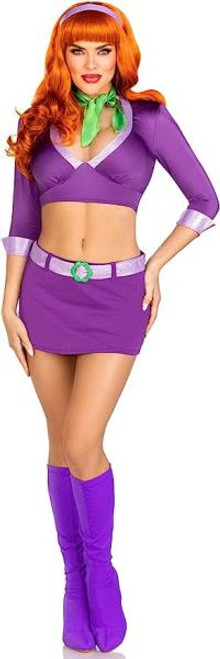 Meddling Cutie | Scooby Doo Daphne Inspired | Womens Costumes