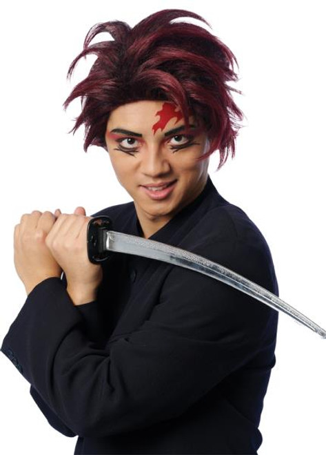 Anime Slayer Tanjiro Wig | Demon Slayer | Character Wigs