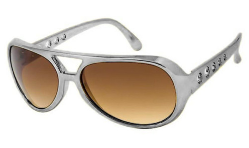 Silver Elvis Sunglasses | Entertainers | Glasses