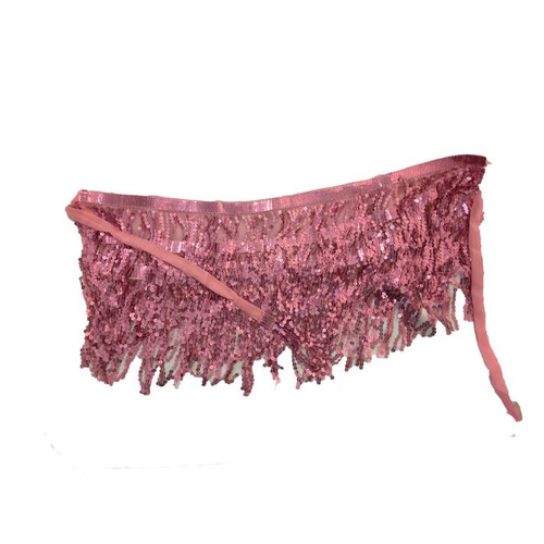 Hot Pink Fringe Wrap Skirt | Entertainers | Costume Pieces and Kits