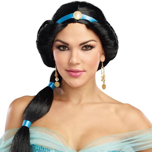 Harem Princess Jasmine Adult Wig | Aladdin | Wigs