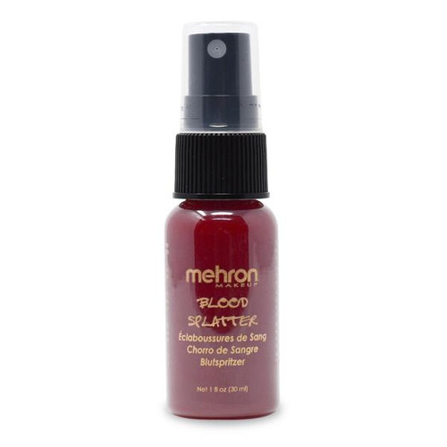 Pump Bottle Blood Splatter 1oz | Bloods and Effects | Mehron Professional Makeup