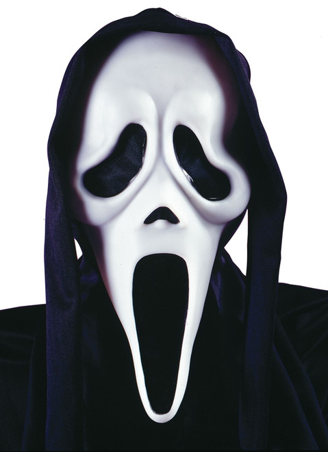 Hooded Dripping Bleeding Ghost Face® Mask from SCREAM - Cappel's