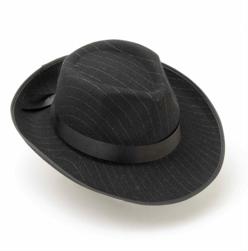 Mens Pinstripe Fedora