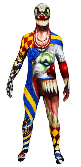 Adult Scary Clown Halloween Morphsuit