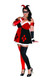 Harley Quinn Jester Dress Costume - Plus Size