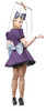 Marionette Puppet Women's Halloween Costume Back