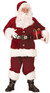XX-Large Super Deluxe Crimson Velvet Santa Suit Costume
