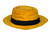 Straw Boater Skimmer Hat