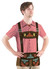 Mens Faux Oktoberfest Lederhosen Shirt