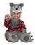 Infant/Toddler's Baby Wolf Costume