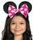 Minnie Mouse Ears Headband With Reversible Bow!