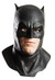 Latex Black Batman Costume Cowl