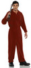 Red Boiler Suit Costume - Plus Size