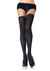 Nylon Thigh High- Black