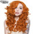 Cosplay Dark Pumpkin Orange Lacefront Rockstar Brand Wigs