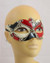 Venetian Red Music Note Mask | Formal | Masquerade Masks