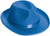 Fedora Deluxe Blue | 1920s | Hats & Headpieces