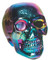 Metallic Oil Slick Skull | Halloween Classics | Decor