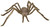 40 Inch Light Brown Spider | Halloween Decorations | Decor