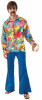Hippie Groovy Go-Go Shirt 60s Size Standard