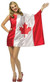 Canada Flag Dress Costume