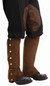 Brown Suede Steampunk Spats