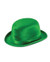 Green Velvet St. Paddy's Day Derby Hat