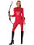 Red Warrior Huntress Ladies Costume