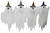 28 Inch Ghost with Hat | Halloween Decorations | Decor