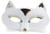 White Pantera Cat Costume Mask