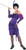 20s Fabulous Purple Flapper Costume