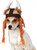 Dog Viking Hat with Braids Costume