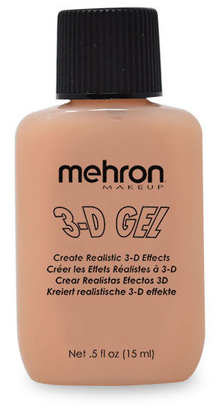 Mehron 3D Gel Flesh Gelatin Effects Makeup - 1/2oz