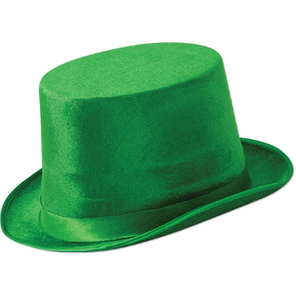 Green Felt Top Hat