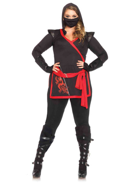 Ninja Assassin Women's Plus-Size Costume