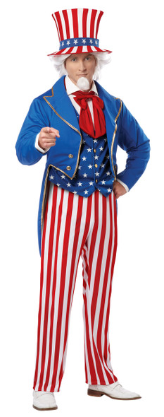 Uncle Sam USA Icon Men's Costume