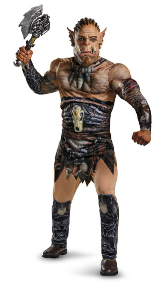 Teen Durotan Warcraft Deluxe Muscle Chest Costume