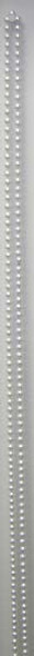 Flapper Beads 72" - White