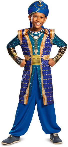 Children's Genie Aladdin Live Action Costume