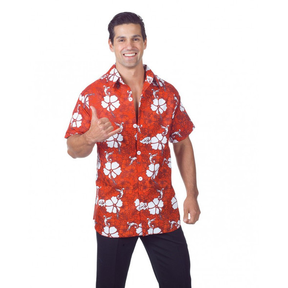 Red Hawaiian Shirt