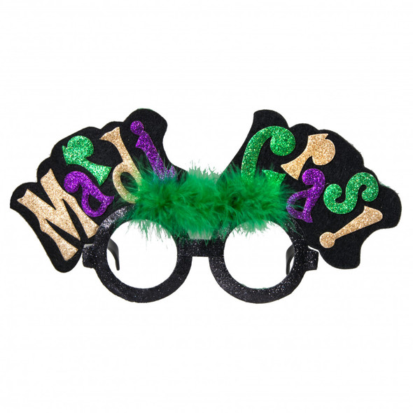 Mardi Gras Glasses