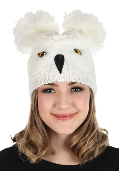 Harry Potter Licensed Hedwig Owl Beanie at The Costume Shoppe