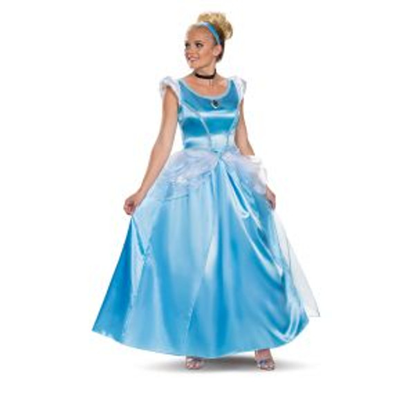 Cinderella Classic Blue Ball Gown Deluxe Costume