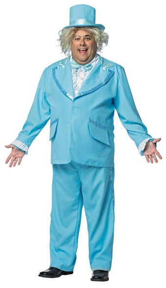 Plus Dumb and Dumber Blue Tuxedo Costume - At The Costume Shoppe