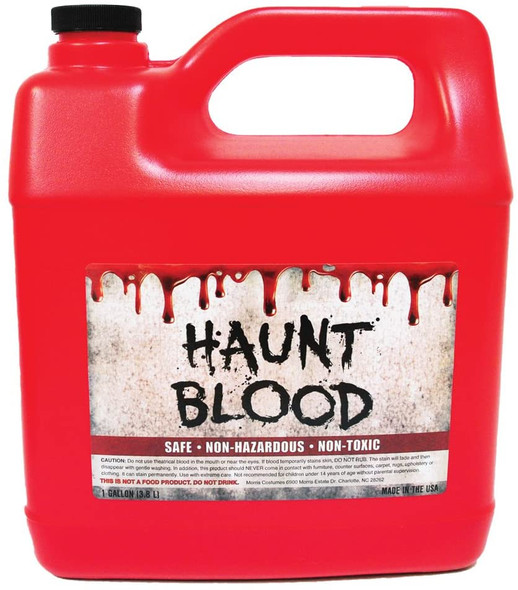 Gallon Of Fake Blood  at the Costume Shoppe Gallon Of Fake Blood  at the Costume Shoppe