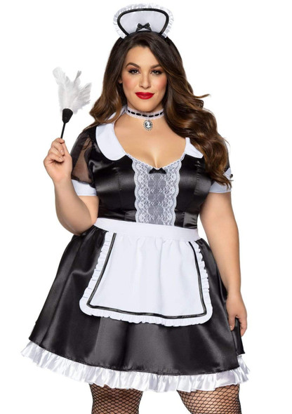 Classic French Maid Costume Plus Size