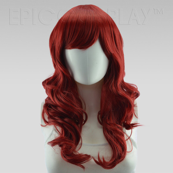 Hestia Dark Red Wig at The Costume Shoppe Calgary