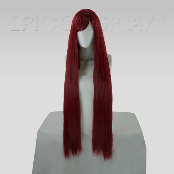 Persephone Burgundy Red Wig at The Costume Shoppe Calgary